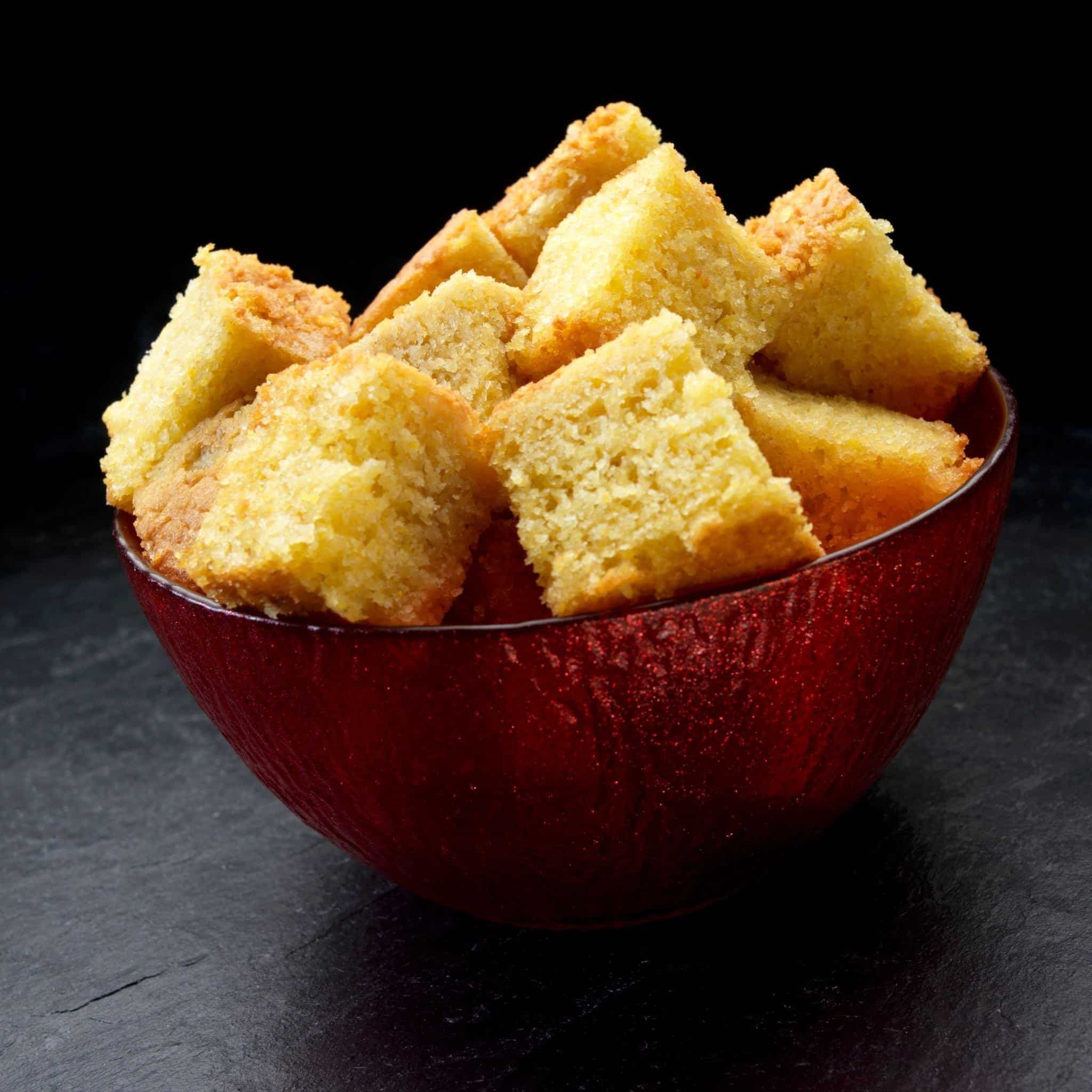 Amazing Cornbread Croutons