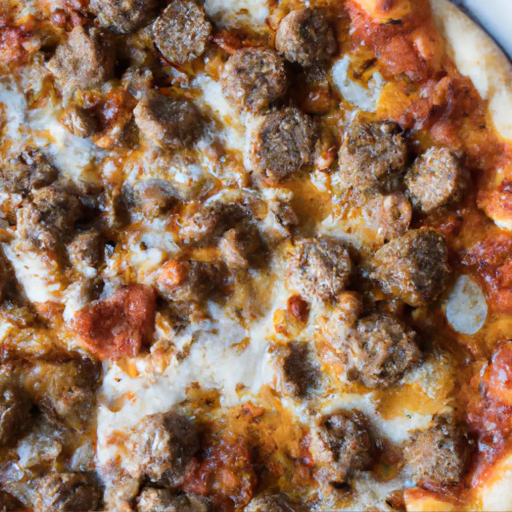 Sausage Gravy Breakfast Pizza