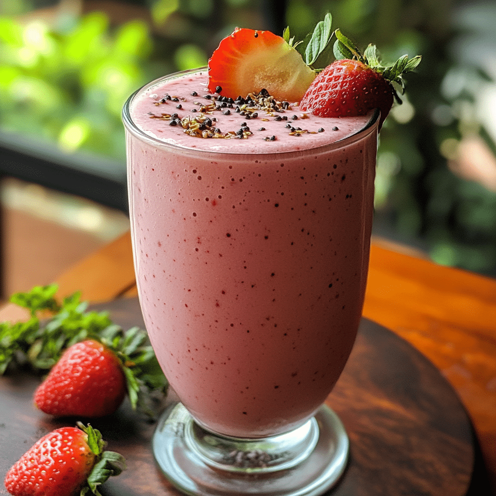 fat burning smoothie, strawberry smoothie, metabolism-boosting smoothie, healthy smoothie, weight loss smoothie, detox smoothie, smoothie for digestion, strawberry and ginger smoothie