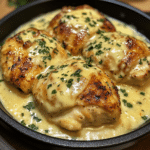 cream cheese, chicken, comfort food, creamy chicken, garlic chicken, easy dinner