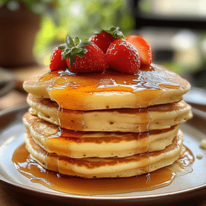 fluffy pancakes, breakfast, easy pancakes, pancake recipe