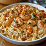 Cajun shrimp pasta, creamy Cajun chicken, spicy pasta, shrimp and chicken pasta, creamy pasta, Cajun pasta