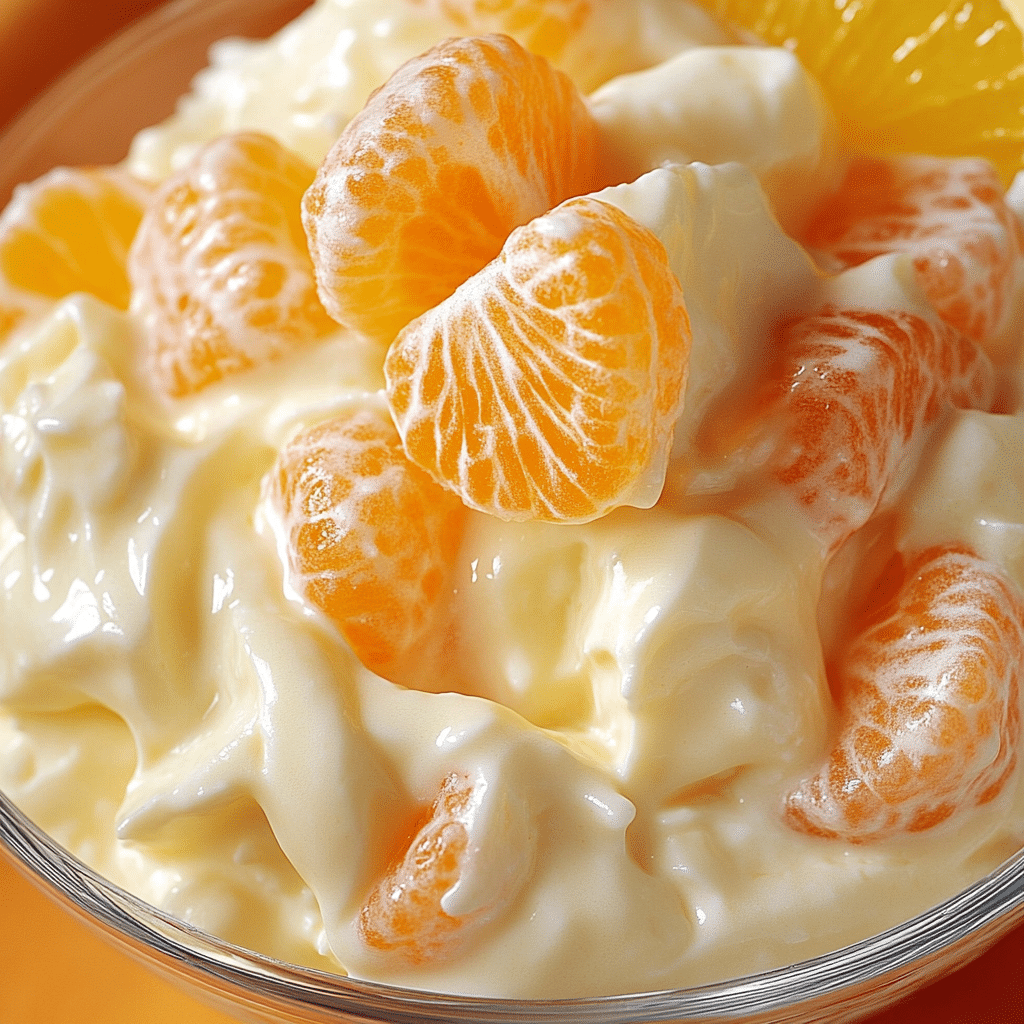 Creamy Orange Fruit Salad