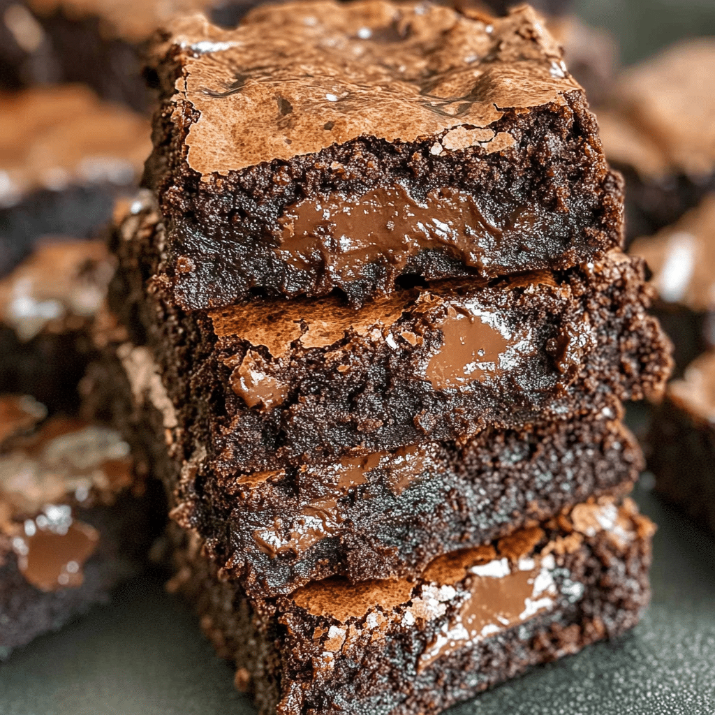 Fudgy Greek Yogurt Brownies