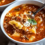 Lasagna Soup
