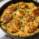 One Pot Chicken and Rice Pilaf