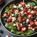 Spinach Salad with Berries