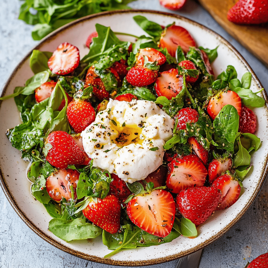 Strawberry Burrata Salad