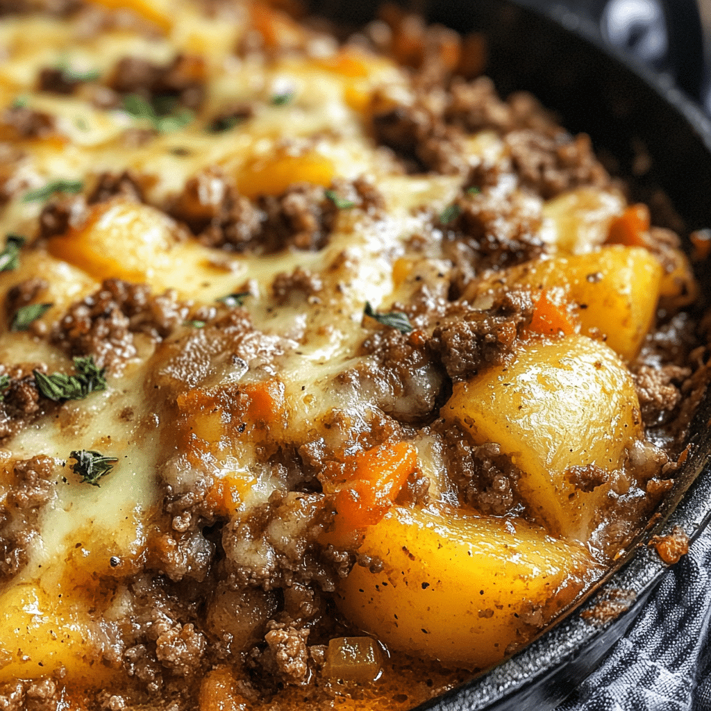 The Best Hobo Casserole Ground Beef