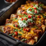 Baked Beef & Bean Enchiladas