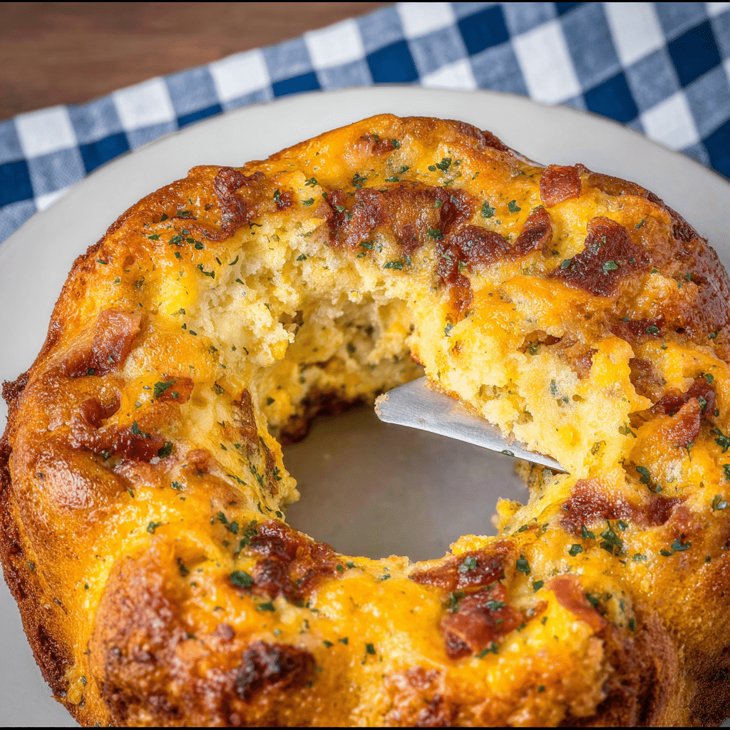 Breakfast Bundt Cake Casserole