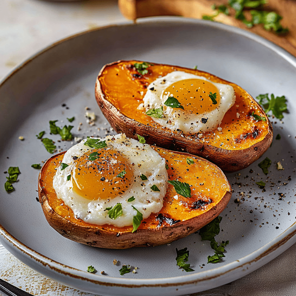 Breakfast Sweet Potatoes