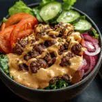 Burger Bowls with Special Sauce
