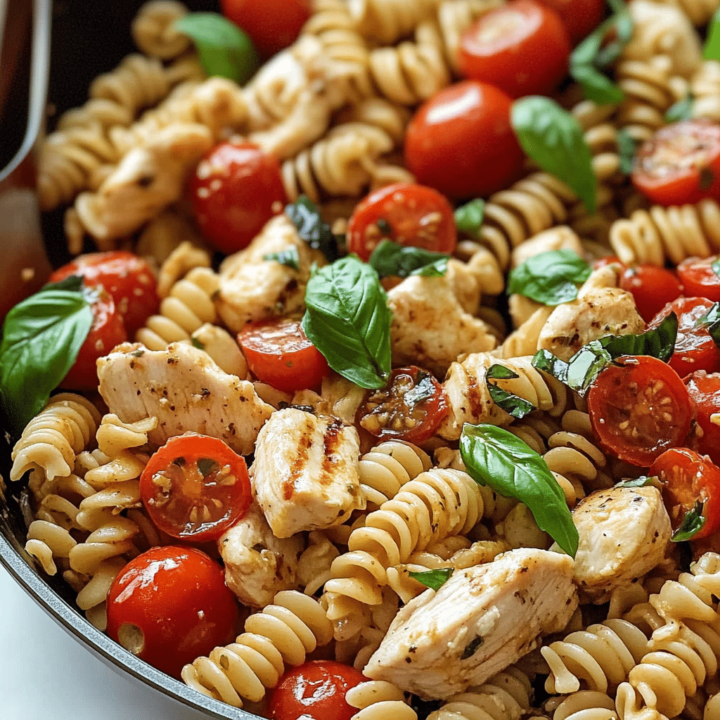 Caprese Chicken Pasta