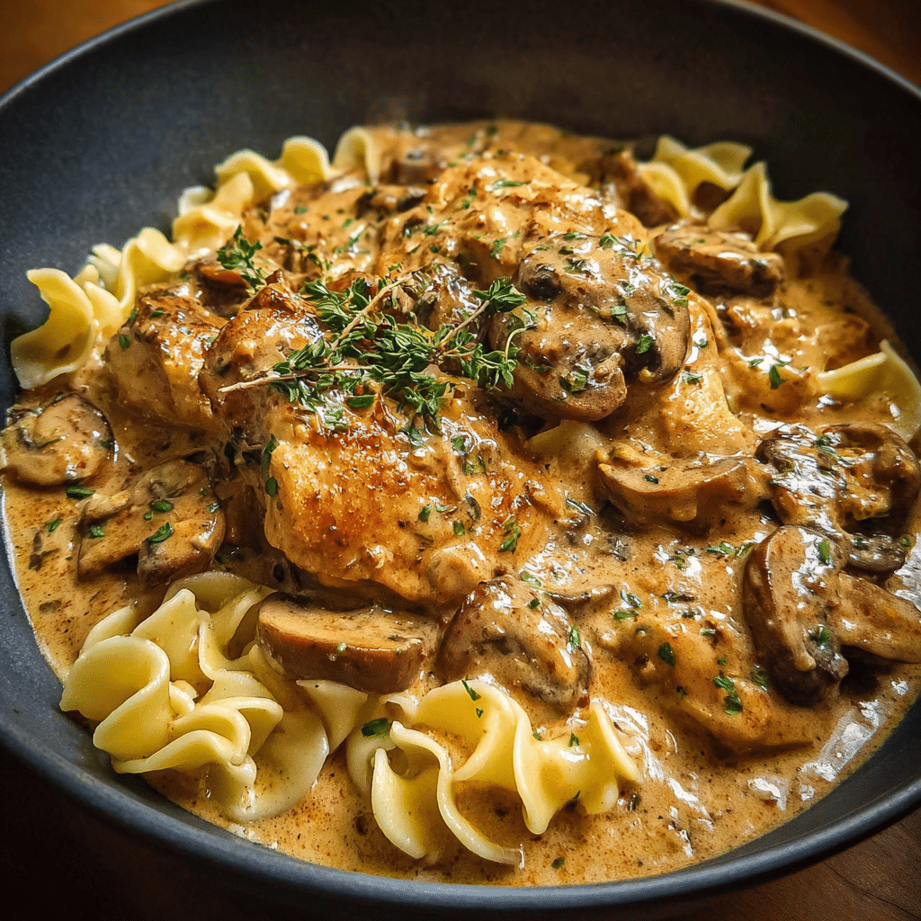 Chicken Stroganoff