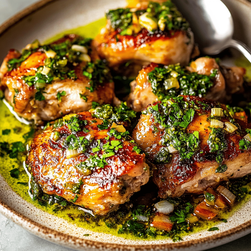 Chimichurri Chicken Thighs