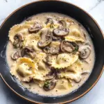 Creamy Mushroom Ravioli Sauce