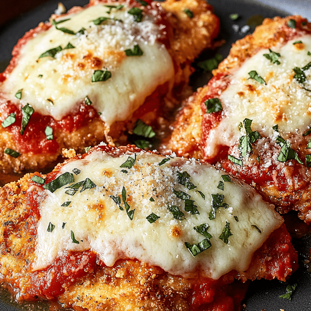 Crispy Chicken Parmesan