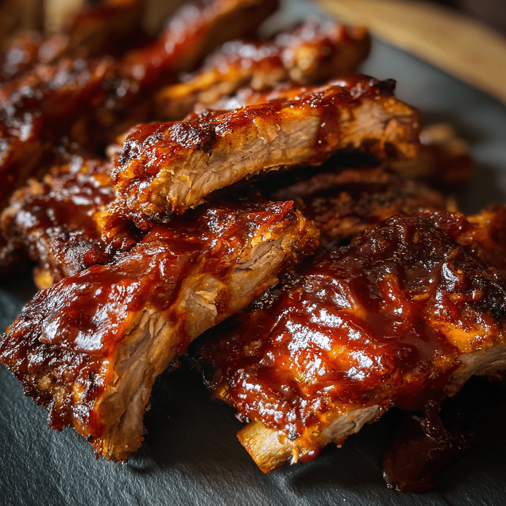 Crockpot Barbeque Ribs