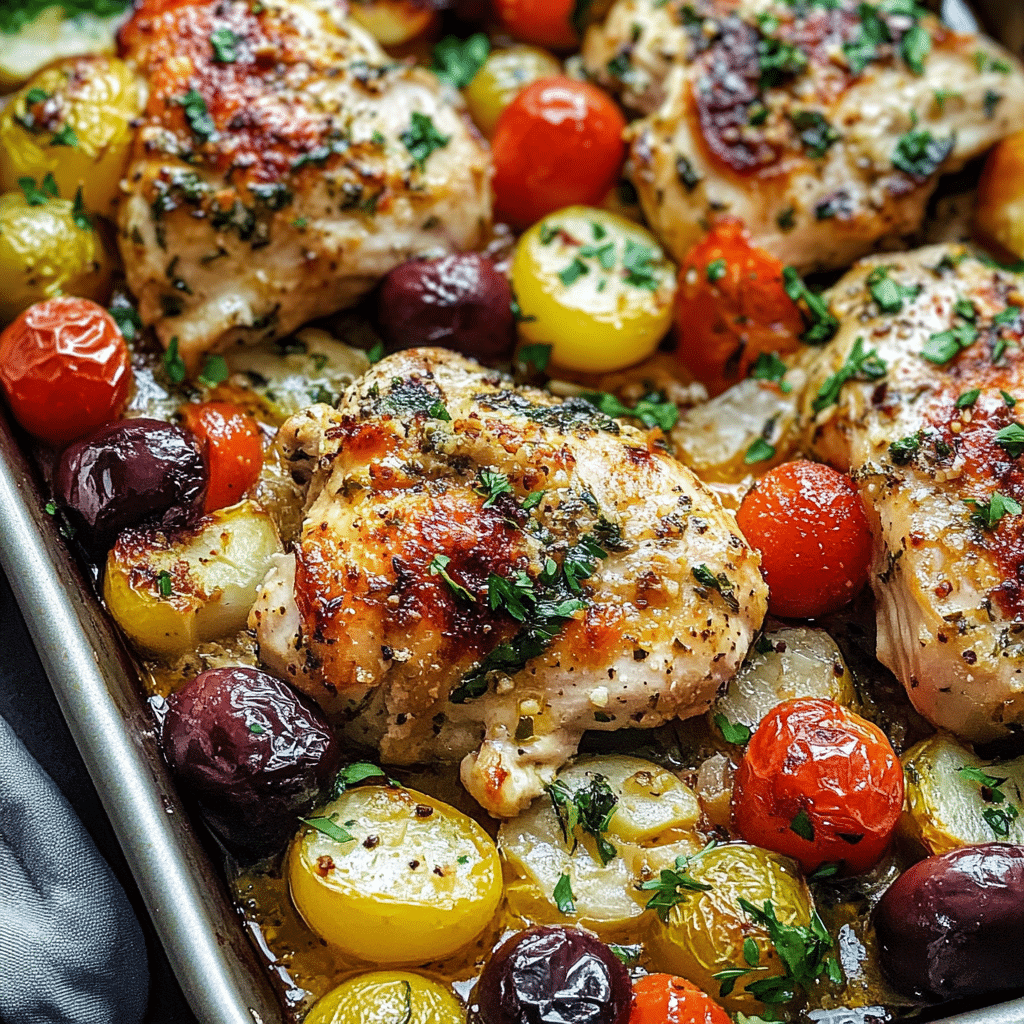 Greek Chicken Bake
