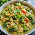 Ground Chicken Thai Green Curry