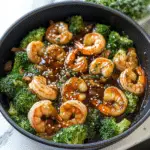 Honey Garlic Shrimp & Broccoli