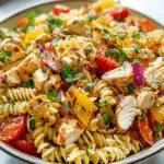 Italian Chicken Pasta Salad