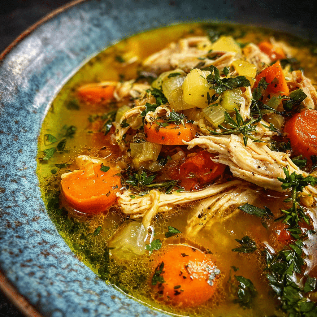 Mediterranean Chicken Soup