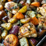 One-Pan Roasted Chicken & Veggies