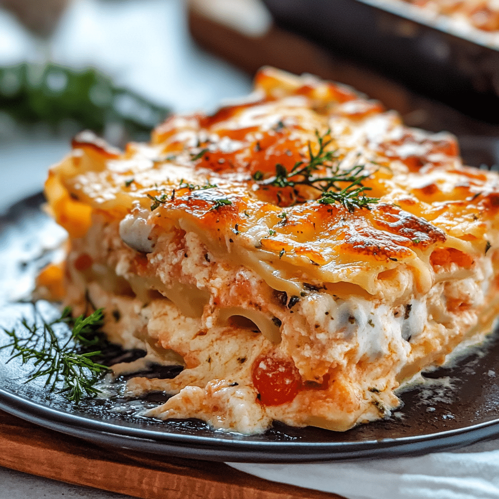 Seafood Lasagna