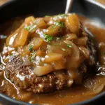 Smothered Hamburger Steak with Onion Gravy