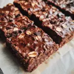 Baked Chocolate Oatmeal Bars