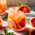 Blood Orange Mocktail Spritzer