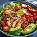 BLT Chicken Salad with Avocado