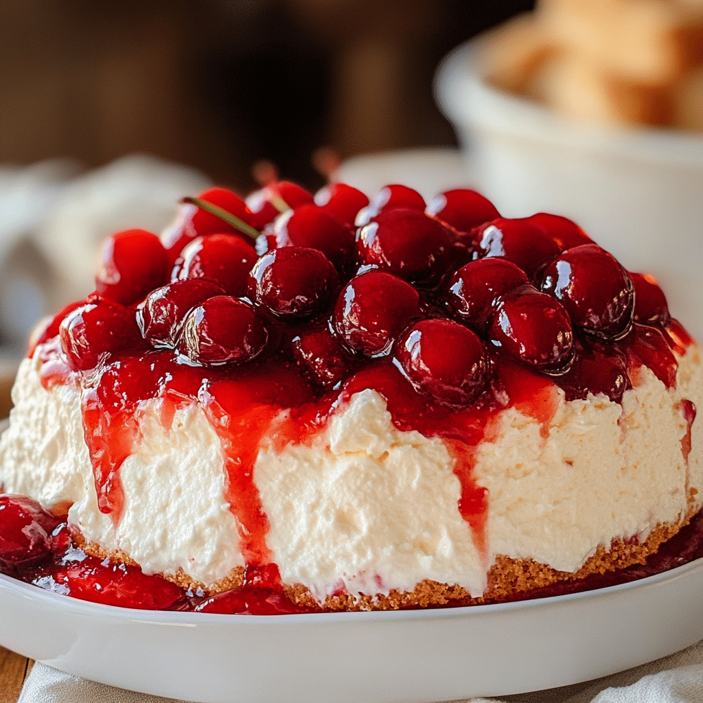 Cherries in the Snow Dessert