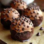 Chocolate Chip Cookie Dough Brownie Bombs