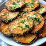 Crispy Baked Eggplant Parmesan
