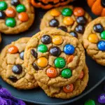 Halloween Cookies with M&M Details