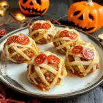 Halloween Mummy Meatballs