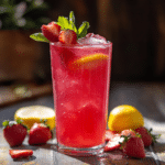 Hibiscus Strawberry Lemonade