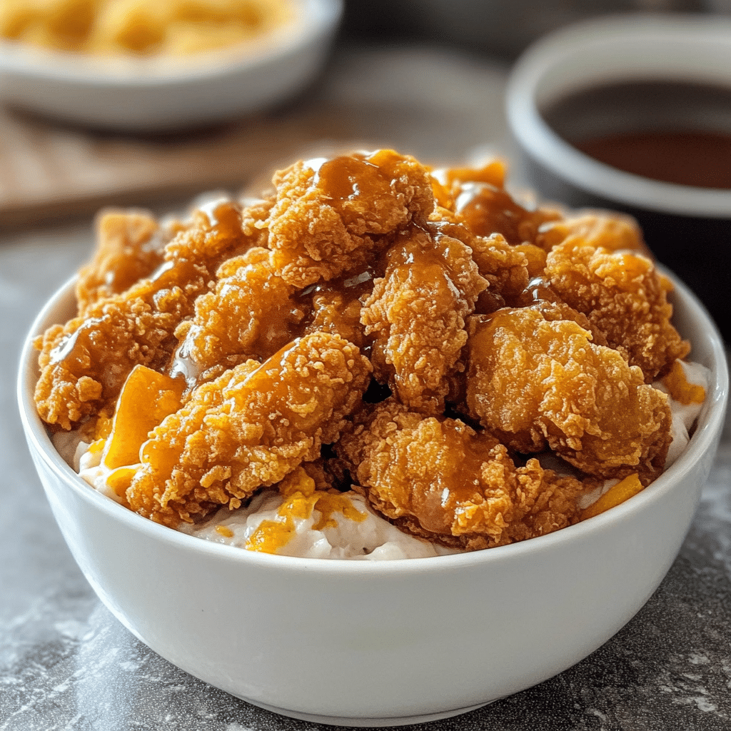 Homemade KFC Copycat Bowls