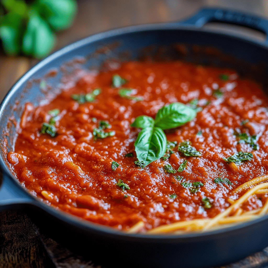 Homemade Spaghetti Sauce