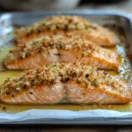 Honey Mustard Salmon with Panko Crust Recipe