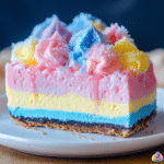 No-Bake Cotton Candy Cheesecake