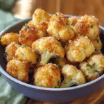 Parmesan Cauliflower Bites