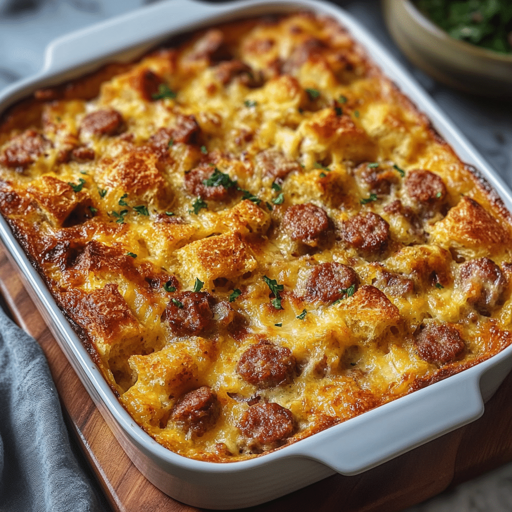 Sausage Breakfast Casserole for Brunch