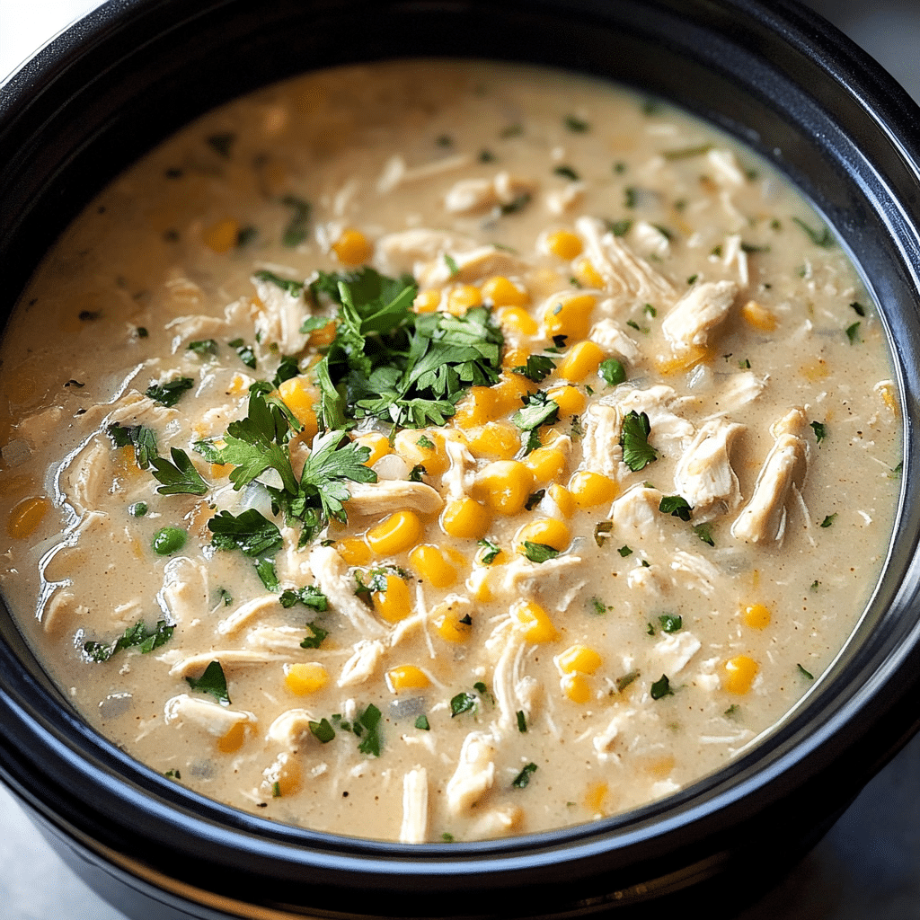 Slow Cooker White Chicken Chili