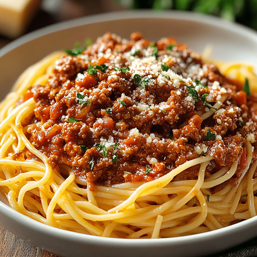 Spaghetti Bolognese