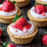 Strawberry Cheesecake Cookie Cups