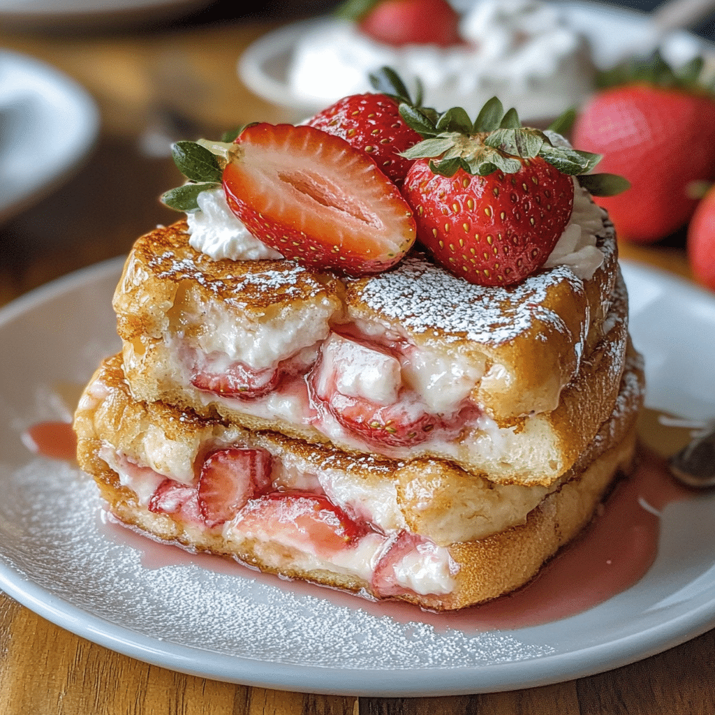 Strawberry Cheesecake French Toast